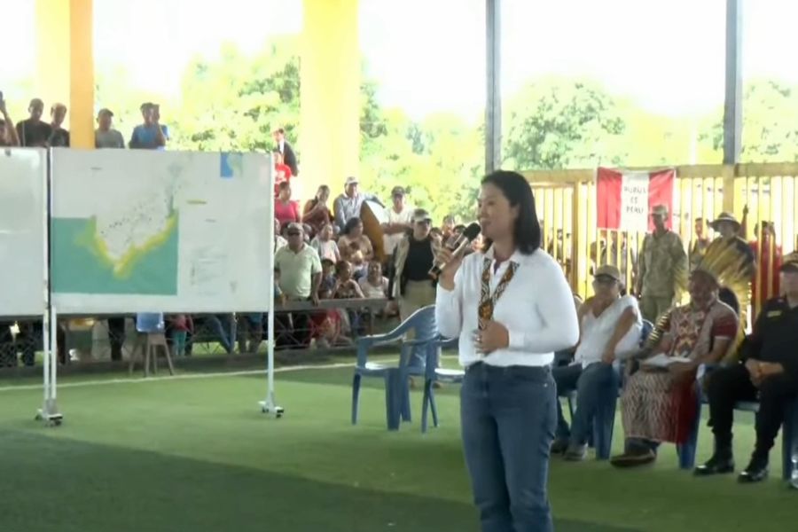 Presidenta Keiko Fujimori anuncia restablecimiento de vuelos cívicos a Purús
